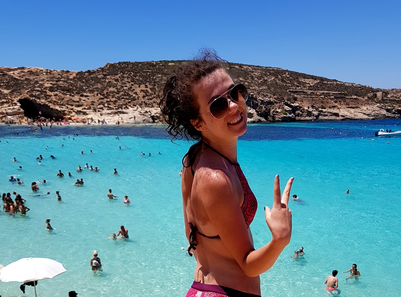 plaże na Malcie, Comino, Blue Lagune