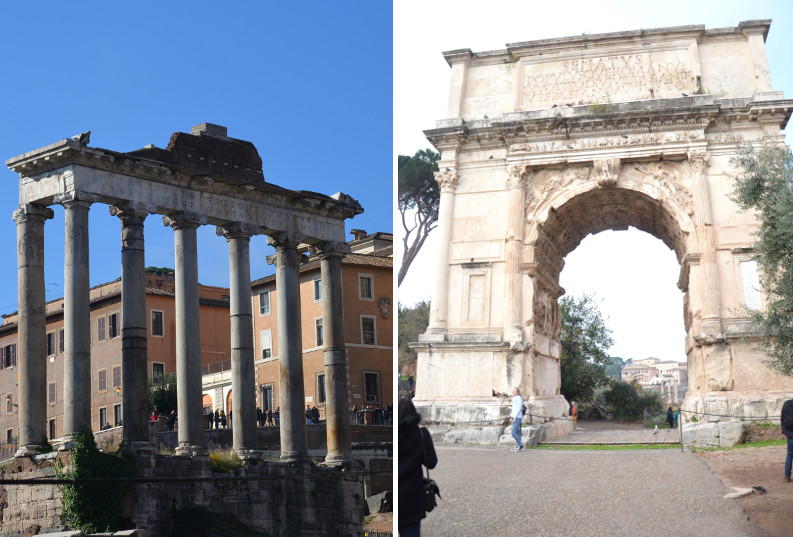 łuk, Rzym, weekend w Rzymie, Forum Romanum, Panteon, Włochy