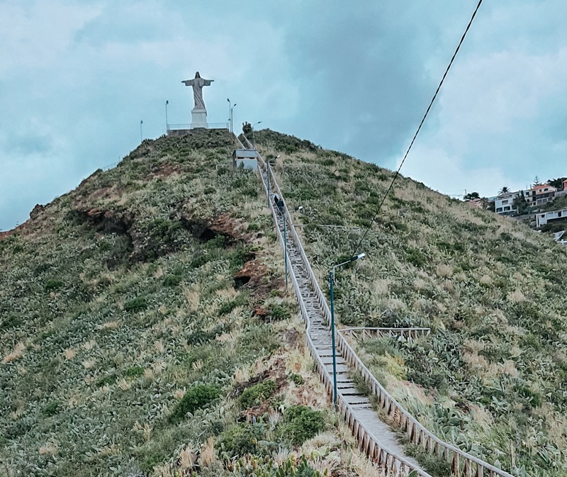 Cristo Rei, punkt widokowy Madera, Pomnik Chrystyka Króla Madera