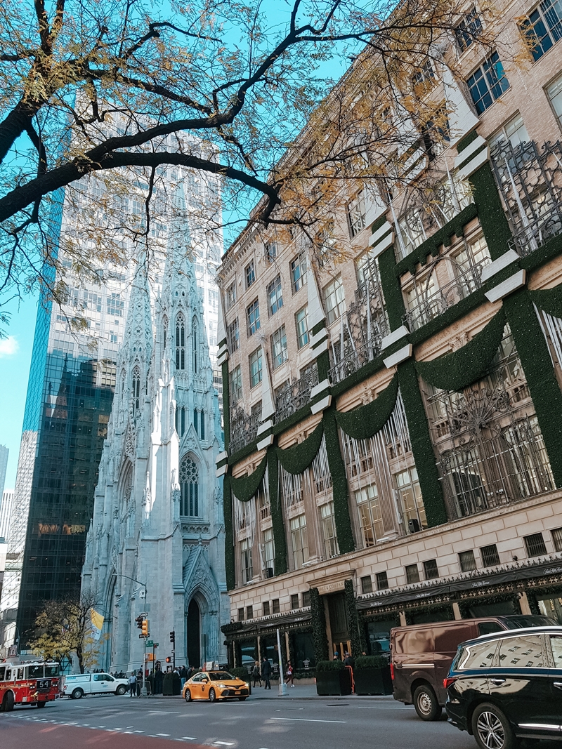 Nowy Jork, Nowy Jork budżetowo, katedra św. Patryka, Podróż do Nowego Jorku, zakreecona