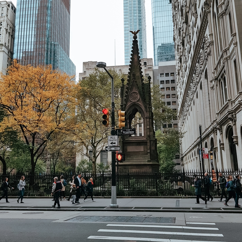 Trinity Church, Wall Street, Manhattan, Nowy Jork