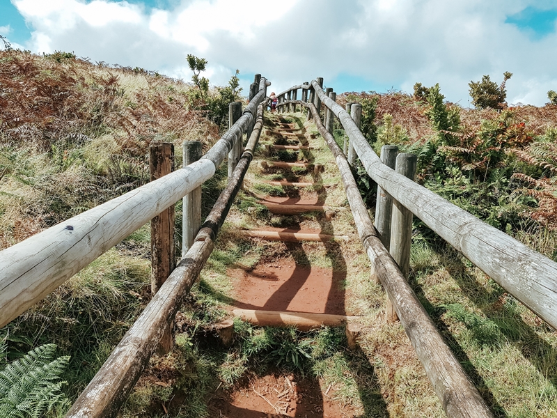 Algar do Carvão - Furnas do Enxofre, treking Terceira, szlaki na Terceirze